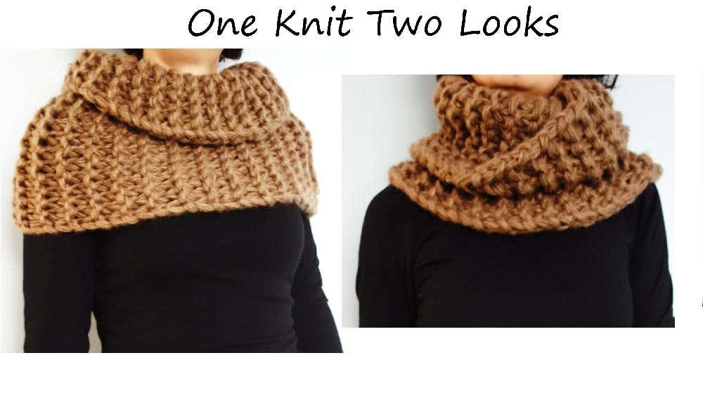 Super Bulky Claire's Cowl