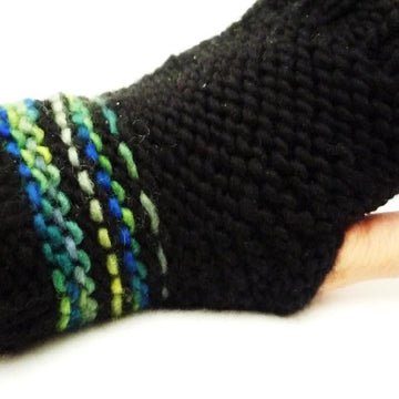 Fingerless Scrap Mitts