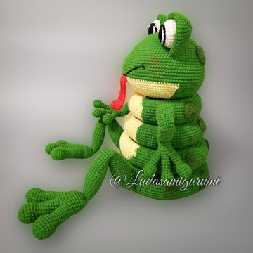 Frog stacking toy