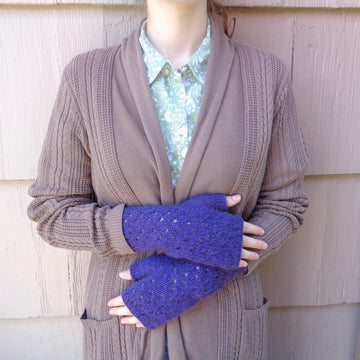 Eyelet Fingerless Gloves