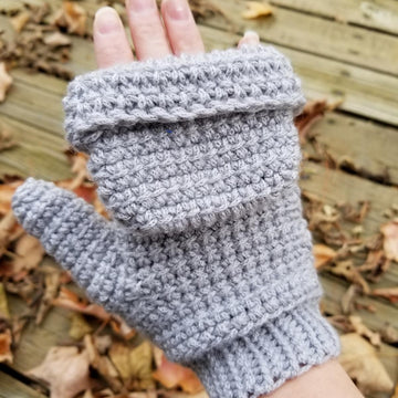 Linked Flop Top Mitten