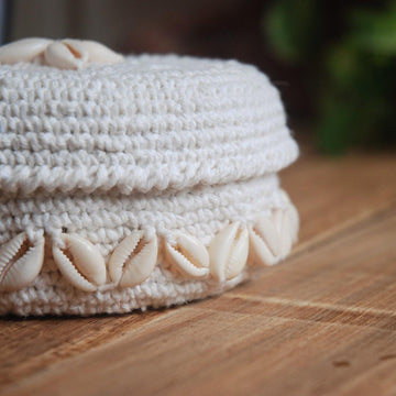 Crochet Cowrie Box