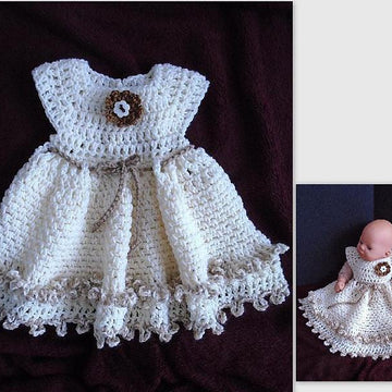 772 Double Frill Girl's Dress