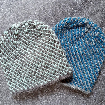 Mosaic Hat - Chunky Knit Beanie Hat