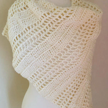 8-Hour Cabana Crochet Shawl Pattern