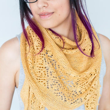 Wheat Fields Shawl