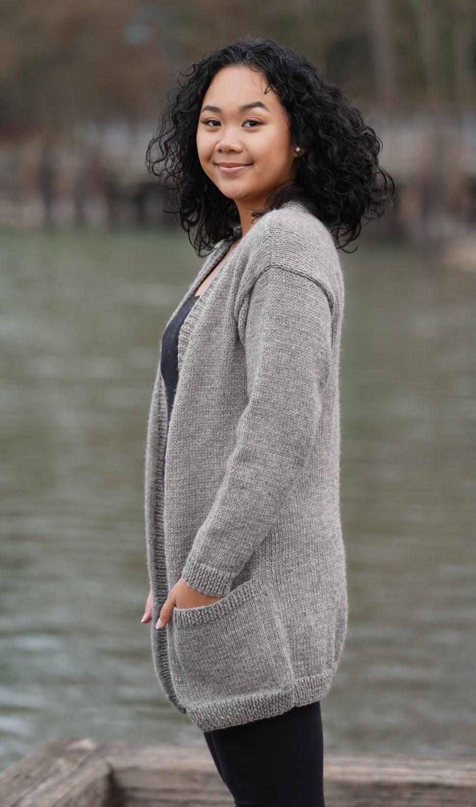 Dream Cardi in Cascade Yarns Andean Dream - W784 - Downloadable PDF