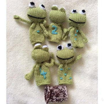 5 Little Frogs (Finger Puppet)