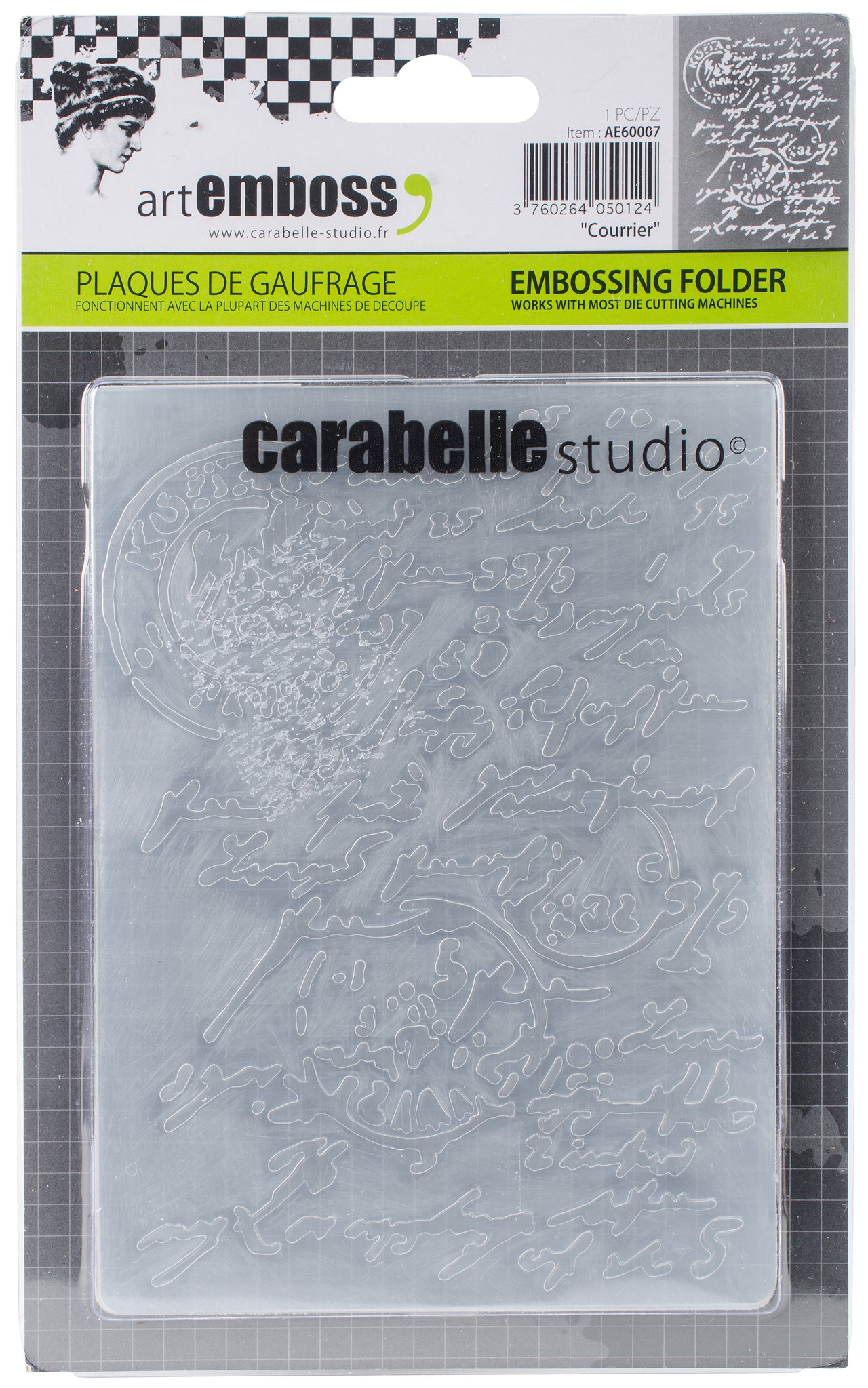 Carabelle Studio Embossing Folder - Courrier