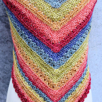 Lyla Easy Triangle Shawl