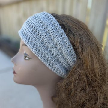 Tolosa Headband -- a loom knit pattern