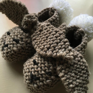 Bunny Rabbit Bootees