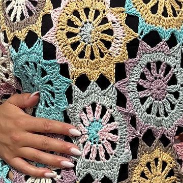 Fortune Flower Poncho