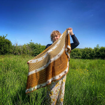 Tell it to the Bees Shawl