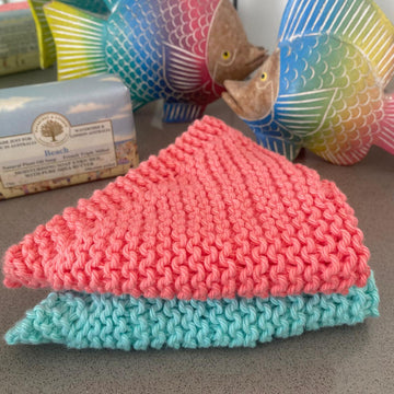 Summer Leaf Washcloth