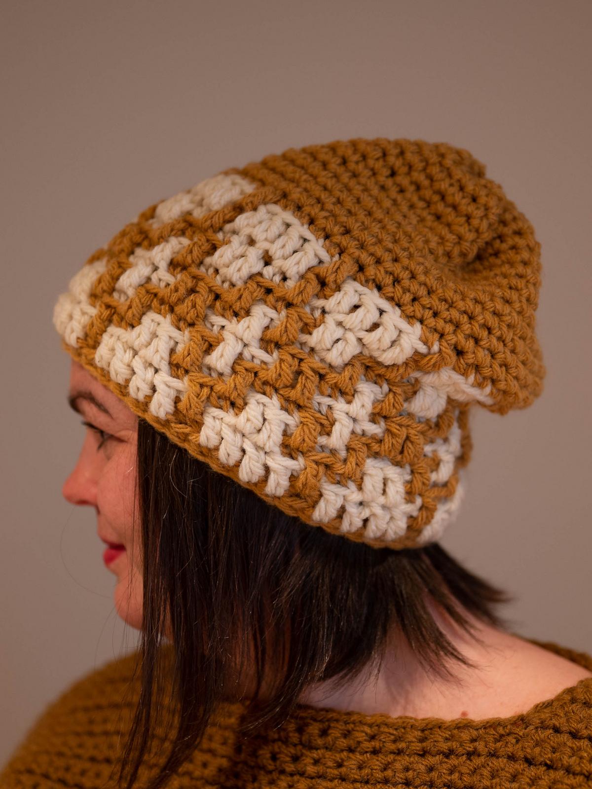 Mosaic Crochet Hat