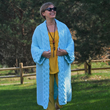 MINT CANDY CARDIGAN