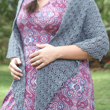 Mermaid Tears Shawl