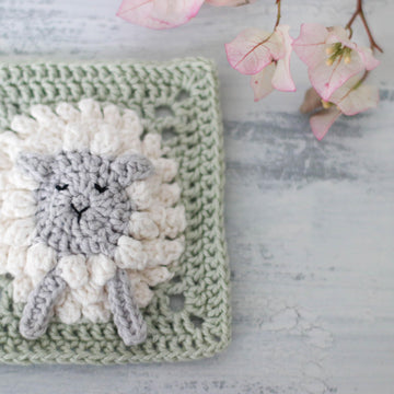 Little lamb granny square