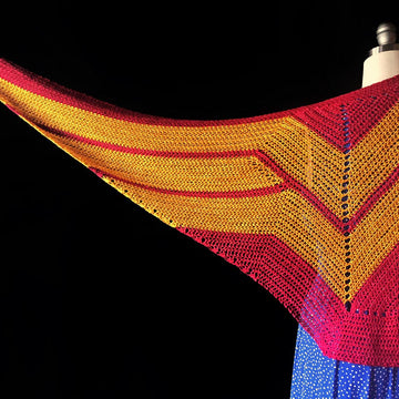 Wonder Woman Wrap (crochet)