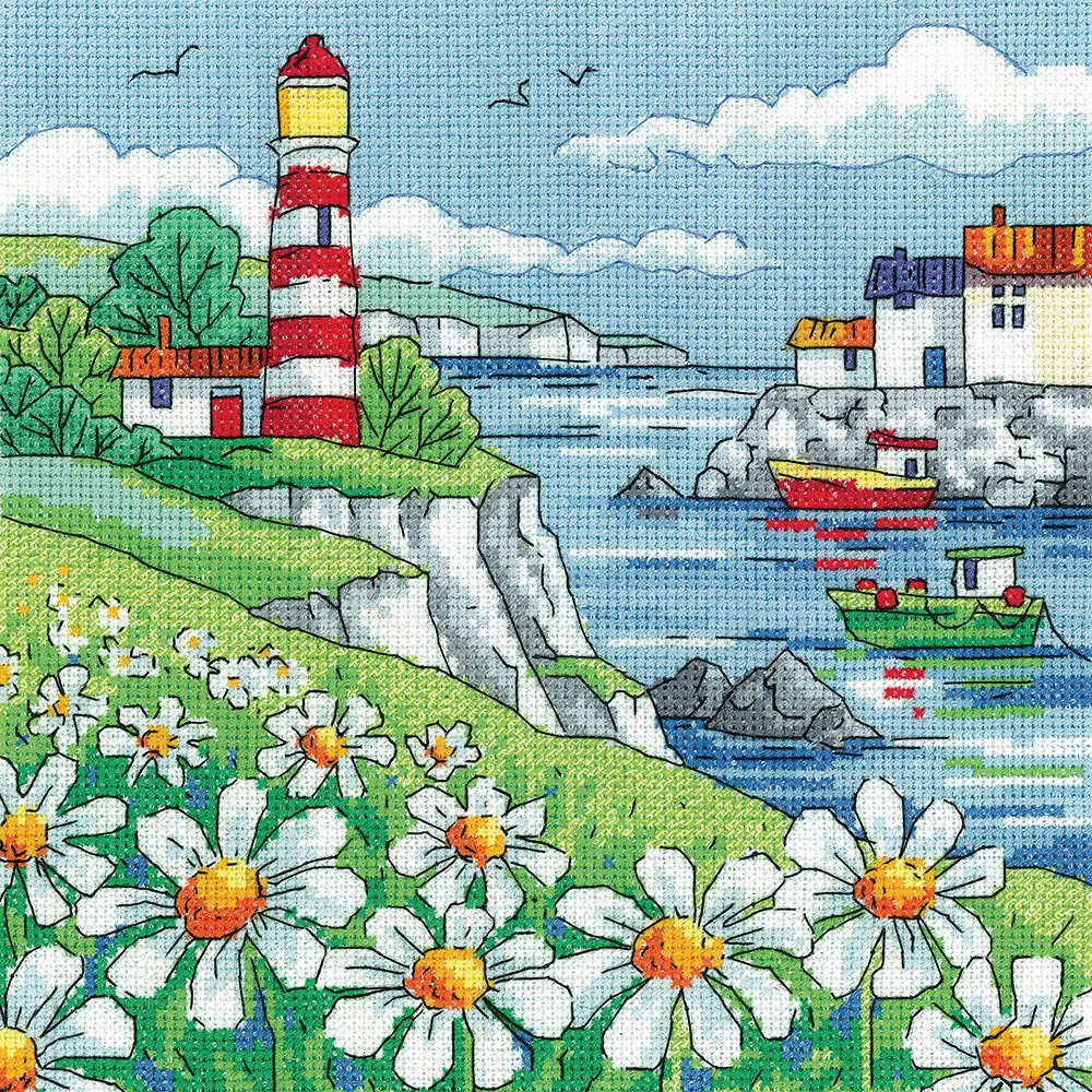 Heritage Daisy Shore Cross Stitch Kit