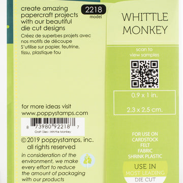 Memory Box Poppystamps Metal Dies - Whittle Monkey