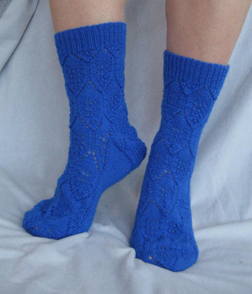 Socks Sapphire feathers