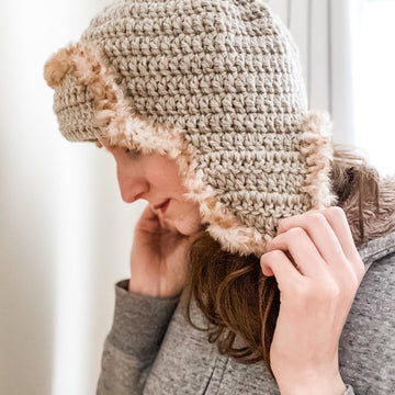 Eileen Aviator Hat Crochet Pattern