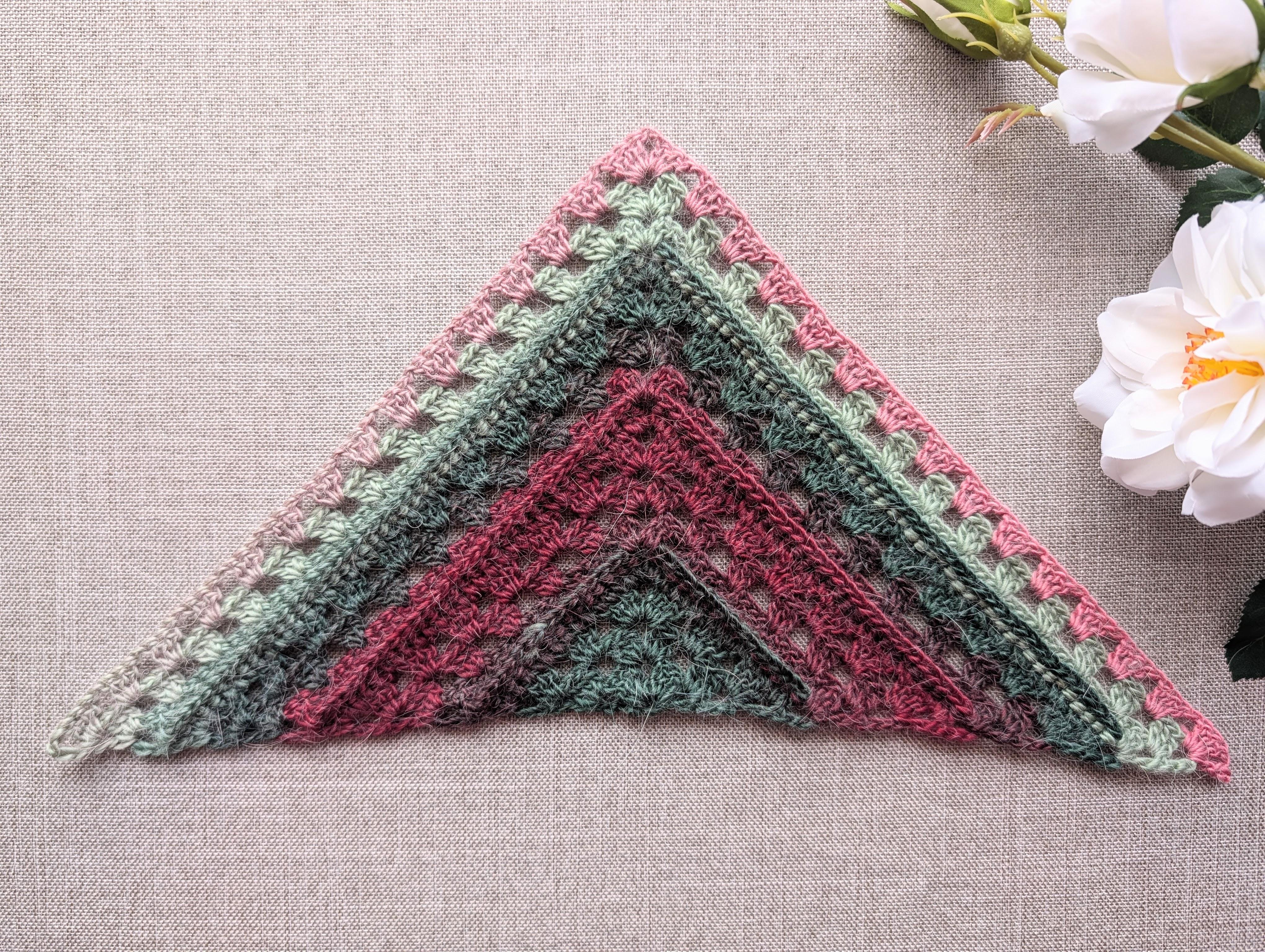 2-in-1: Crochet Bandana/Shawl #113