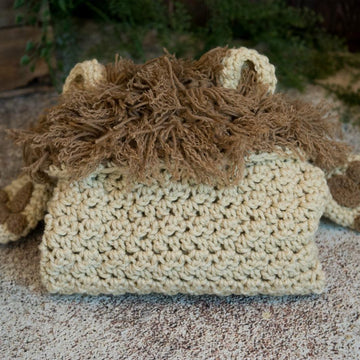 Hooded Lion Blanket