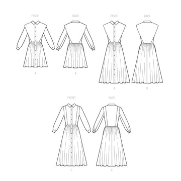 McCall's Misses' Shirtdress M8342 - Sewing Pattern