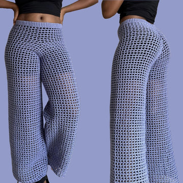 Crochet Mesh Pants | Beach Pants Pattern