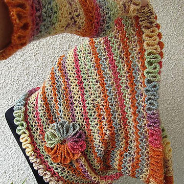 Fingerless Gloves "Happy Autumn Colours"