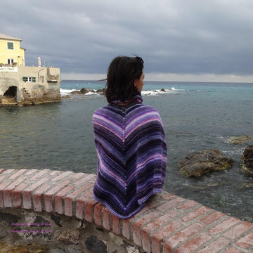 Mix di colori per un poncho