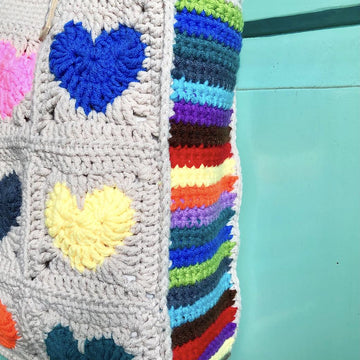 Colorful Heart Bag