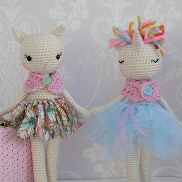 Bella the ballerina unicorn/cat 2 in 1 Pattern