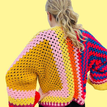 Hexagon Crochet Jumper