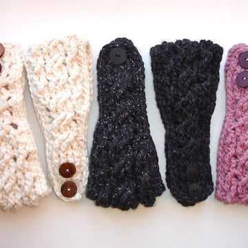 Super Chunky Cabled Earwarmer