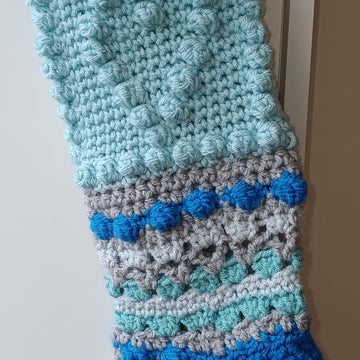 Love Heart Crochet Stocking