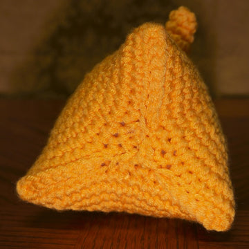 Classic Cheese-kun Amigurumi Emotional Support Cheese Blob