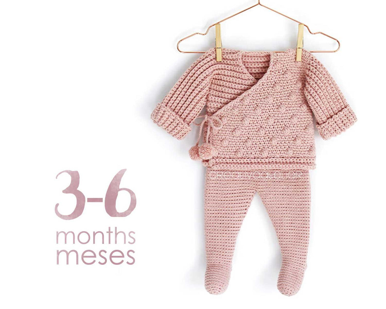 3-6 months - NEO Crochet baby SET