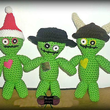 Zombie Stuffy with Hats