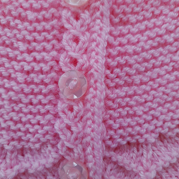 Zigzag baby cardigan