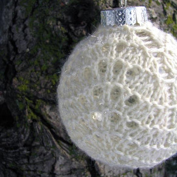 Holiday Ornaments 3: Leafy Ornaments and Feather & Fan