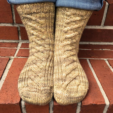 Cinder Twist Socks