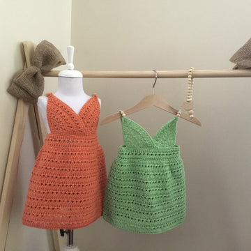 Mia Baby Girl Tie Back Summer Dress N 483