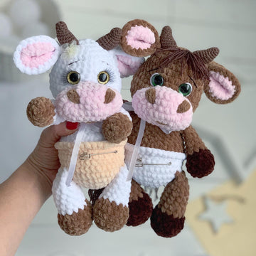 Baby Cow and Baby Bull