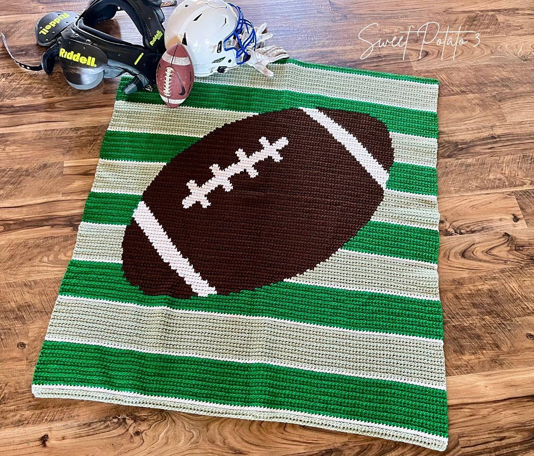 Football Sports Blanket