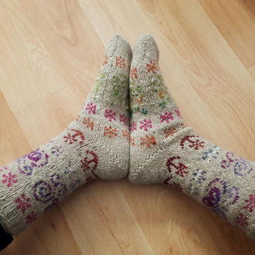 "It's spring!" Socks