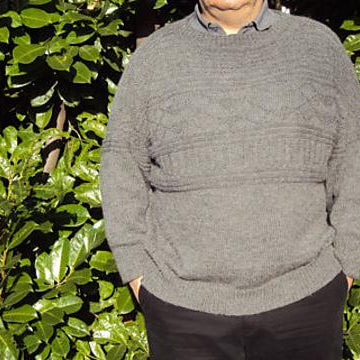 Ray's Grey Gansey